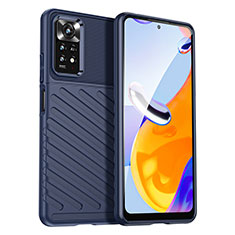 Funda Silicona Carcasa Goma Twill MF1 para Xiaomi Redmi Note 12 Pro 4G Azul