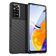 Funda Silicona Carcasa Goma Twill MF1 para Xiaomi Redmi Note 12 Pro 4G Negro