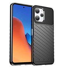 Funda Silicona Carcasa Goma Twill MF1 para Xiaomi Redmi Note 12R 5G Negro