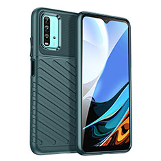 Funda Silicona Carcasa Goma Twill MF1 para Xiaomi Redmi Note 9 4G Verde