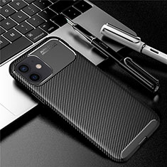 Funda Silicona Carcasa Goma Twill para Apple iPhone 12 Negro