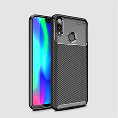 Funda Silicona Carcasa Goma Twill para Huawei Enjoy 9 Negro