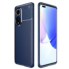 Funda Silicona Carcasa Goma Twill para Huawei Honor 50 Pro 5G Azul