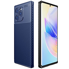 Funda Silicona Carcasa Goma Twill para Huawei Honor 60 SE 5G Azul