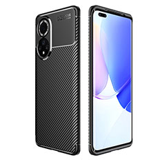 Funda Silicona Carcasa Goma Twill para Huawei Nova 9 Pro Negro