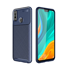 Funda Silicona Carcasa Goma Twill para Huawei Y8s Azul