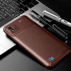 Funda Silicona Carcasa Goma Twill para Realme C11 (2021) Marron