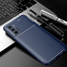 Funda Silicona Carcasa Goma Twill para Realme GT Master 5G Azul