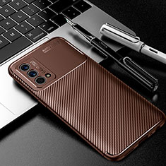 Funda Silicona Carcasa Goma Twill para Realme GT Master 5G Marron