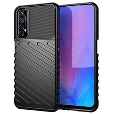 Funda Silicona Carcasa Goma Twill para Realme Narzo 30 4G Negro