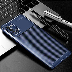 Funda Silicona Carcasa Goma Twill para Samsung Galaxy A31 Azul