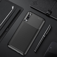 Funda Silicona Carcasa Goma Twill para Samsung Galaxy A50 Negro