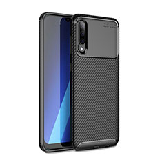 Funda Silicona Carcasa Goma Twill para Samsung Galaxy A70S Negro