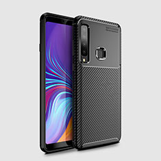 Funda Silicona Carcasa Goma Twill para Samsung Galaxy A9 (2018) A920 Negro