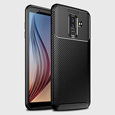 Funda Silicona Carcasa Goma Twill para Samsung Galaxy A9 Star Lite Negro