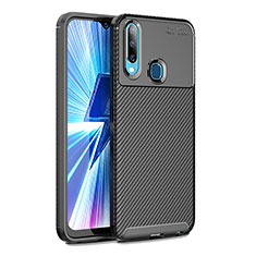 Funda Silicona Carcasa Goma Twill para Vivo Y11 Negro