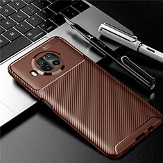 Funda Silicona Carcasa Goma Twill para Xiaomi Mi 10T Lite 5G Marron