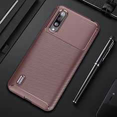 Funda Silicona Carcasa Goma Twill para Xiaomi Mi A3 Marron