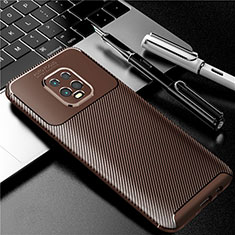 Funda Silicona Carcasa Goma Twill para Xiaomi Redmi 10X 5G Marron