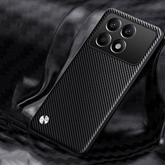 Funda Silicona Carcasa Goma Twill para Xiaomi Redmi K70 5G Negro