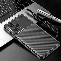 Funda Silicona Carcasa Goma Twill para Xiaomi Redmi Note 12 Explorer Negro