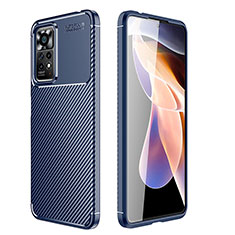 Funda Silicona Carcasa Goma Twill para Xiaomi Redmi Note 12 Pro 4G Azul