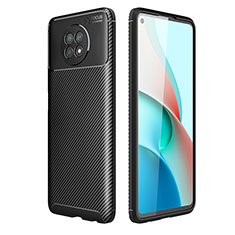 Funda Silicona Carcasa Goma Twill para Xiaomi Redmi Note 9T 5G Negro