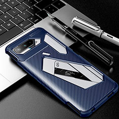 Funda Silicona Carcasa Goma Twill S01 para Asus ROG Phone 5 Ultimate Azul