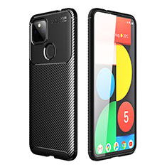 Funda Silicona Carcasa Goma Twill S01 para Google Pixel 5a 5G Negro