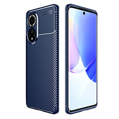 Funda Silicona Carcasa Goma Twill S01 para Huawei Honor 50 5G Azul