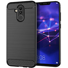 Funda Silicona Carcasa Goma Twill S01 para Huawei Mate 20 Lite Negro