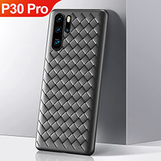 Funda Silicona Carcasa Goma Twill S01 para Huawei P30 Pro Negro
