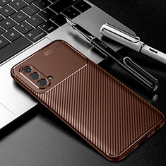 Funda Silicona Carcasa Goma Twill S01 para OnePlus Nord CE 5G Marron