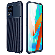 Funda Silicona Carcasa Goma Twill S01 para Realme Narzo 30 5G Azul