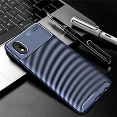 Funda Silicona Carcasa Goma Twill S01 para Samsung Galaxy A01 Core Azul