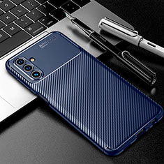 Funda Silicona Carcasa Goma Twill S01 para Samsung Galaxy A04s Azul