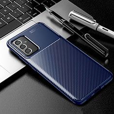 Funda Silicona Carcasa Goma Twill S01 para Samsung Galaxy A15 4G Azul