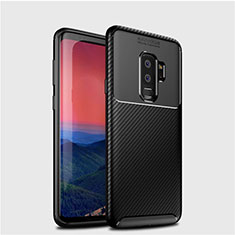 Funda Silicona Carcasa Goma Twill S01 para Samsung Galaxy S9 Plus Negro