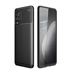 Funda Silicona Carcasa Goma Twill S01 para Vivo iQOO 7 5G Negro