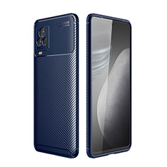 Funda Silicona Carcasa Goma Twill S01 para Vivo iQOO 7 Legend 5G Azul