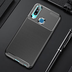 Funda Silicona Carcasa Goma Twill S01 para Vivo Y3 Negro