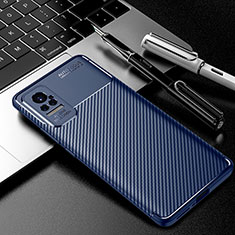 Funda Silicona Carcasa Goma Twill S01 para Xiaomi Civi 5G Azul