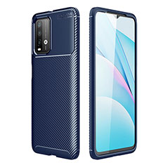 Funda Silicona Carcasa Goma Twill S01 para Xiaomi Redmi 9T 4G Azul