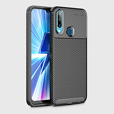 Funda Silicona Carcasa Goma Twill S02 para Vivo Y11 Negro