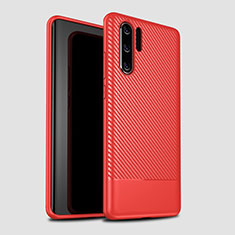 Funda Silicona Carcasa Goma Twill S04 para Huawei P30 Pro New Edition Rojo