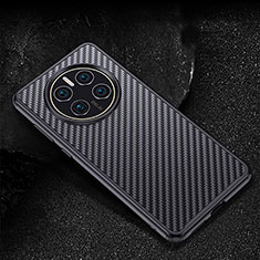 Funda Silicona Carcasa Goma Twill T01 para Huawei Mate 50E Negro