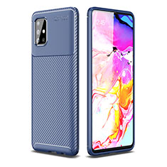 Funda Silicona Carcasa Goma Twill WL1 para Samsung Galaxy A51 4G Azul