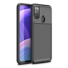 Funda Silicona Carcasa Goma Twill WL1 para Samsung Galaxy M21 Negro