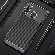 Funda Silicona Carcasa Goma Twill Y01 para Huawei Honor 10i Negro