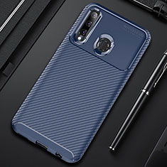 Funda Silicona Carcasa Goma Twill Y01 para Huawei Honor 20i Azul